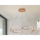 Suspensie COLETTE Schuller Led, Auriu Rose 786966 Spania