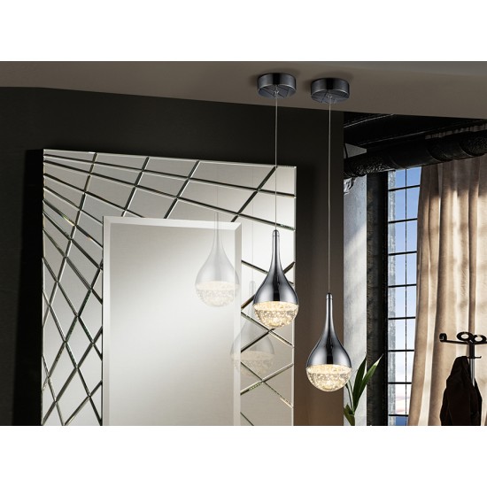 Pendul ELIE Schuller Led, Crom 773106 Spania