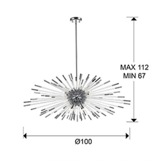 Suspensie EVASION Schuller G9, Crom 381628 Spania