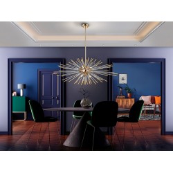 Suspensie EVASION Schuller G9, Auriu Stralucitor 381635D Spania