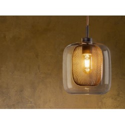 Pendul FOX Schuller E27, Ciocolatiu 653608 Spania