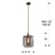 Pendul FOX Schuller E27, Ciocolatiu 653608 Spania
