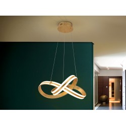 Suspensie LAZAS Schuller Led, Auriu 486705 Spania