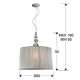 Suspensie MERCURY Schuller E27, Transparent 663554 Spania