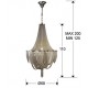 Candelabru MINERVA Schuller G9, Crom|Nichel 872941D Spania