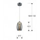 Pendul NEBULA Schuller Led, Crom 584102 Spania