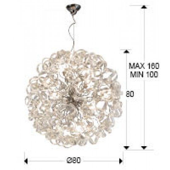 Pendul NOVA Schuller G9, Crom 541450D Spania