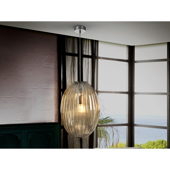 Pendul OVILA Schuller E27, Crom 752091 Spania