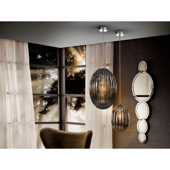 Pendul OVILA Schuller E27, Crom 752176 Spania