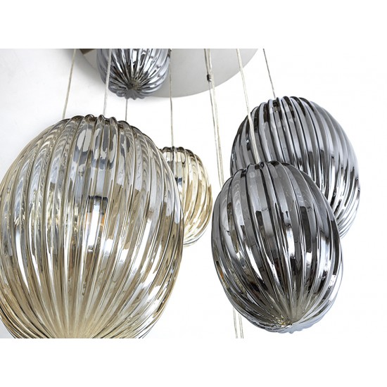 Suspensie OVILA Schuller E27, Crom 752367D Spania