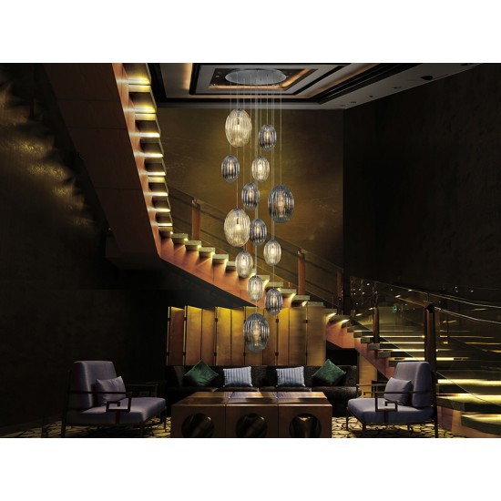 Suspensie OVILA Schuller E27, Crom 752459 Spania