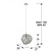 Pendul PETRA Schuller E27, Crom 213111 Spania