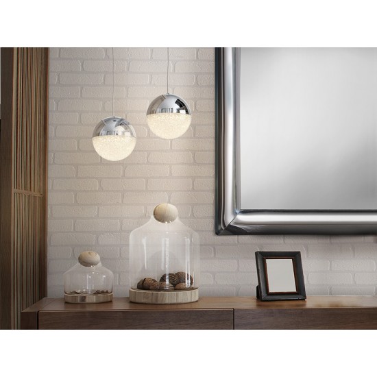 Pendul SPHERE Schuller Led, Crom 793301 Spania