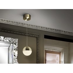 Pendul SPHERE Schuller Led, Alama Satinata 793429 Spania