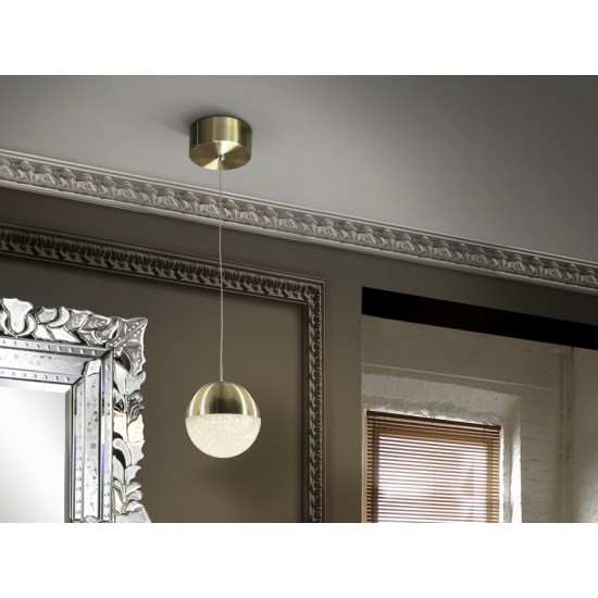 Pendul SPHERE Schuller Led, Alama Satinata 793429 Spania