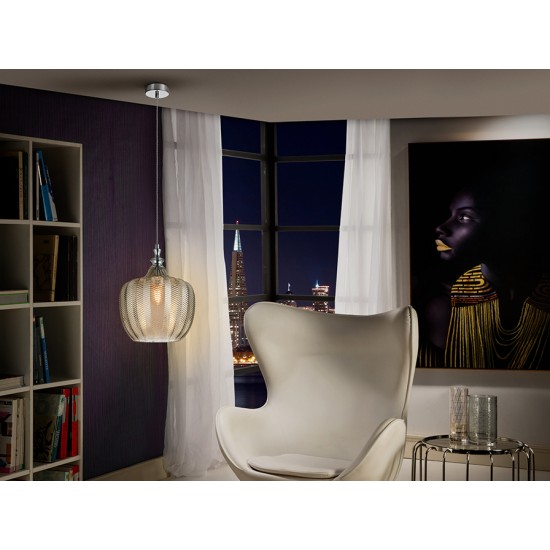 Pendul Spiga Schuller E27, Crom 747028 Spania