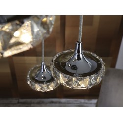 Suspensie SURIA Schuller Led, Crom 376370 Spania