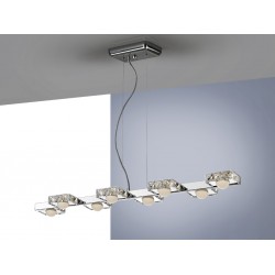 Suspensie SURIA II Schuller Led, Crom 375618 Spania