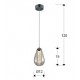 Pendul TACCIA Schuller Led, Crom 394318 Spania