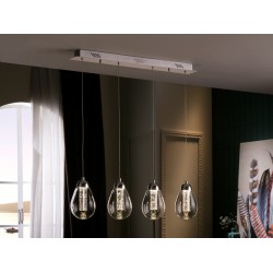 Suspensie TACCIA Schuller Led, Crom 394460 Spania