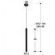 Pendul Tehnic VARAS Schuller Led, Negru Mat 373067 Spania
