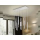 Suspensie VARAS Schuller Led, Crom|Alb Mat 373416D Spania