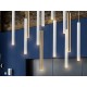 Suspensie VARAS Schuller Led, Auriu Stralucitor|Alb Mat 373437G Spania