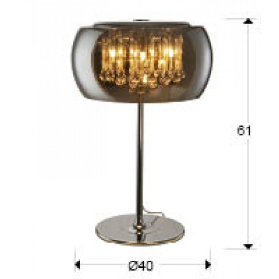 Veioza ARGOS Schuller G9, Crom 508222 Spania