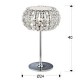 Veioza DIAMOND Schuller G9, Crom 508424 Spania