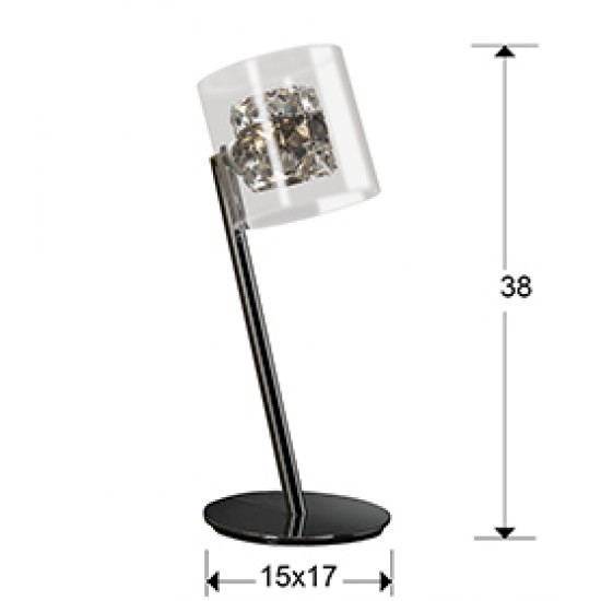 Veioza FLASH Schuller G9, Crom 391329 Spania