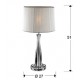 Veioza LIN Schuller E27, Transparent 663023 Spania