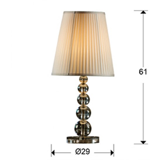 Veioza MERCURY Schuller E27, Transparent|Alama 661457N Spania