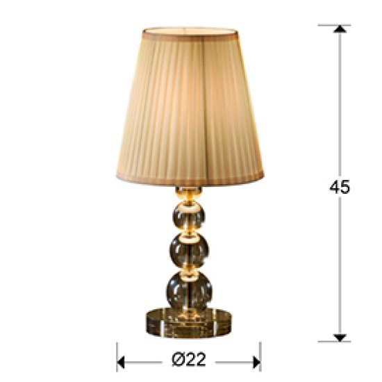 Veioza MERCURY Schuller E27, Transparent|Alama 662136N Spania