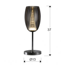 Veioza NEBULA Schuller Led, Crom 493826 Spania