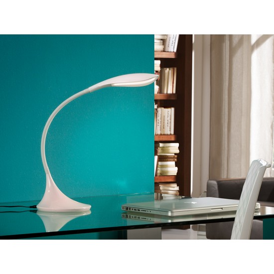 Lampa de Birou SWAN Schuller Led, Alb 549221 Spania
