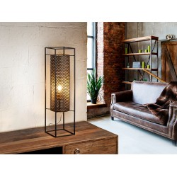 Lampadar VERA Schuller E27, Negru 493045 Spania