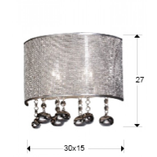 Aplica ANDROMEDA Schuller G9, Crom 174631 Spania