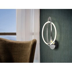 Aplica OCELLIS Schuller Led, Crom 814010 Spania