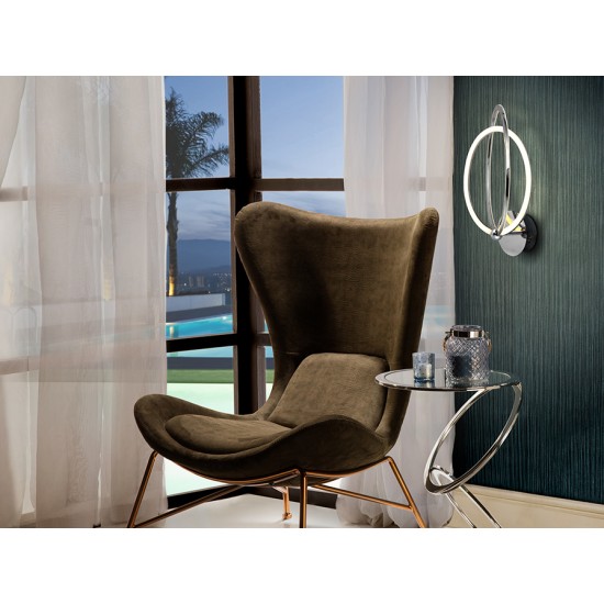 Aplica OCELLIS Schuller Led, Crom 814010 Spania