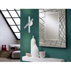 Aplica VARAS Schuller Led, Crom|Alb Mat 373852 Spania