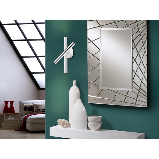 Aplica VARAS Schuller Led, Crom|Alb Mat 373852 Spania