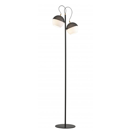 Lampadar BRODY 3098200 Viokef E27, Negru, Grecia
