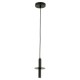 Pendul DUCT 3099500 Viokef LED, Negru, Grecia