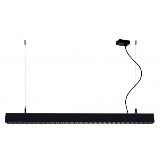 Suspensie TOP LINE 3911-0025-1-B-D1 Viokef LED, Negru, Grecia