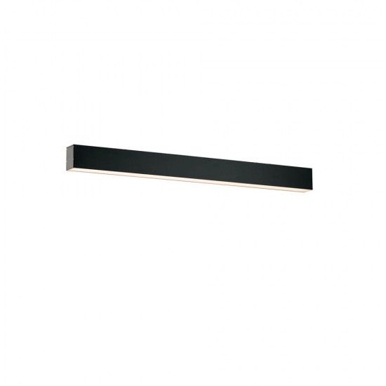 Plafoniera Liniara STATION ULTRA 3911-01058-4-B-D4 Viokef LED, Negru, Grecia