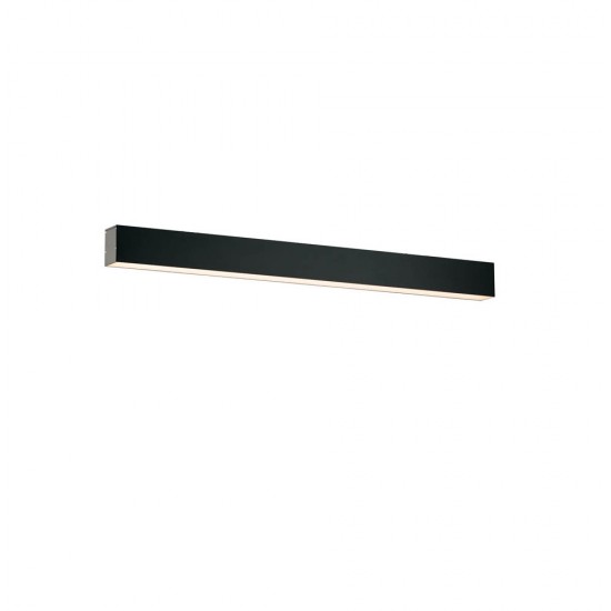 Plafoniera Liniara STATION ULTRA 3911-01086-3-B-D3 Viokef LED, Negru, Grecia