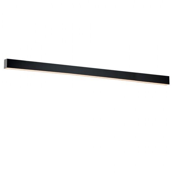 Plafoniera Liniara STATION ULTRA 3911-01282-3-B-D1 Viokef LED, Negru, Grecia