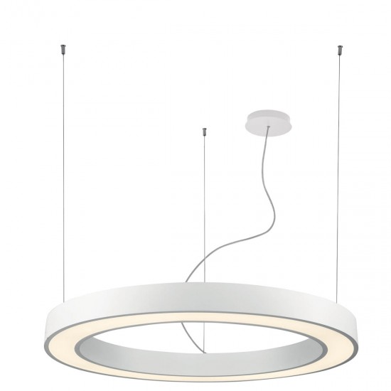 Suspensie Circulara RING 3915-0009-3-W-D3 Viokef LED, Alb, Grecia