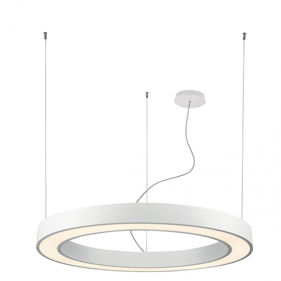 Suspensie Circulara RING 3915-0012-3-W-D3 Viokef LED, Alb, Grecia