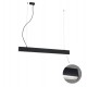 Suspensie Liniara CIBA 3916-00058-4-B-M-N Viokef LED, Negru, Grecia